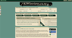 Desktop Screenshot of kiwireviews.co.nz
